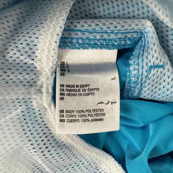 Club Room Mens Solid Quick Dry 9" E-Board Shorts Blue L - Picture 5 of 5